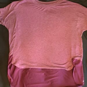 Champion Burgundy Short Sleeve Top